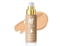 MyGlamm Super Full Coverage Serum Foundation - 202W Sunny, 33 Gm | Matte Finish Liquid With Hyaluronic Acid | 8 Hr+ Long Lasting & Hydrating With SPF 30 | For All Skin Types