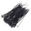 Natation Heavy Duty Strong Teeth Grip Nylon Self Locking Cable Ties, Cable Straps, Standard Cable Tie, Zip Wire Fastener Organizer Tie, Cable Organiser (4 Inch, Pack of 100) - Black