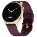 Noise Twist Round dial Smart Watch with Bluetooth Calling, 1.38" TFT Display, up-to 7 Days Battery, 100+ Watch Faces, IP68, Heart Rate Monitor, Sleep Tracking (Gold Wine)