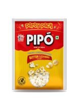 PIPO Party Pack Instant Popcorn, Butter Lovers Pouch, 150 g