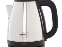Pigeon by Stovekraft Amaze Plus Electric Kettle (14289) with Stainless Steel Body, 1.5 litre, used for boiling Water, making tea and coffee, instant noodles, soup etc. (Silver)