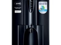 Pureit Eco Water Saver RO+UV+MF+Mineral | 7-Stage | 10L | Up to 60% Saving | Suitable for Borewell, Tanker & Municipal Supply | Table Top | Wall Mountable | Black