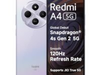 Redmi A4 5G (Sparkle Purple, 4GB RAM, 128GB Storage) | Segment Largest 6.88in 120Hz | 50MP Dual Camera | 18W Fast Charging | Charger in The Box