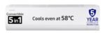 Samsung 1 Ton 3 Star Digital Inverter Split AC (Faster & Powerful Cooling even at 58 Degree C, 100% Copper, 5 year comprehensive warranty, 5 Step Convertible, AR50F12D0LHNNA, White)