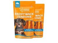 Scooby Cheww Natural 2 in 1 Dog Treat from Buffalo Neck Tendon Paddywack, 100% Natural Protein, Rawhide Free, Thick Jerky Dog Treats, Long Lasting Chew Stick (160g Pack of 2)