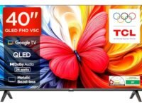 TCL 101 cms (40 inches) V5C Series Full HD Smart QLED TV Google TV 40V5C