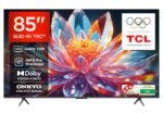 TCL 215 cm (85 inches) 4K Ultra HD Smart QLED Google TV 85T8C