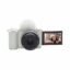 Sony Alpha ZV-E10M2K 26 MP Interchangeable Lens Mirrorless Vlog Camera for Creators (16-50mm Power Zoom Lens) | APS-C Sensor | 4K 60p with 10bit 4:2:2 Recording - (White)