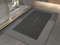 AAZEEM Doormat, Quick-Drying Doormat Mats|Super Absorbent Living Room Floor Mat- Rubber Non-Slip Bottom|Easy to Clean Doormat Rugs|Doormats for Rooms|Rubber Door Mat|Rectangle|40x60cm|