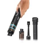 AGARO Royal Mini Hand Held Vacuum Cleaner, Portable Car Vacuum, 13 kPa Powerful Suction Vacuum Cleaner, Low Noise, Rechargeable, Mini Hand Held Vacuum for Car Home Pet Office