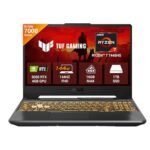 ASUS TUF A15, AMD Ryzen 7 7445HS,Gaming Laptop(RTX 3050-4GB/75W TGP/16GB RAM/1TB SSD/FHD/15.6"/144Hz/Backlit Keyboard/48Whrs/M365 Basic (1Year)*/Office Home 2024/Graphite Black/2.3 Kg)FA506NCG-HN251WS