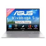 ASUS Vivobook S16, Intel Core i5 13th Gen 13420H, 16GB RAM, 512GB SSD, FHD+ 16", Windows 11,Office 2024, Cool Silver, 1.7Kg, S3607VA-RP059WS, Intel UHD iGPU, M365 Basic (1Year)* Metallic Design Laptop