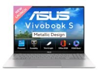 ASUS Vivobook S16, Intel Core i5 13th Gen 13420H, 16GB RAM, 512GB SSD, FHD+ 16", Windows 11,Office 2024, Cool Silver, 1.7Kg, S3607VA-RP059WS, Intel UHD iGPU, M365 Basic (1Year)* Metallic Design Laptop