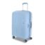 American Tourister Large Ivy 2.0-8 Wheel, 79 CM Hard PP Check-in Suitcase for Travel/Trolley Bag for Travel/Travel Bag with Combination Lock & Smooth Sliding Double Wheel - Blue Frog