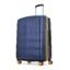 Aristocrat Comet Check-in Trolley Bag 76cm | Large | Hard Luggage| Smooth 8-Wheel Suitcase| Combination Lock with Sturdy Zipper | Full Fabric Convipack | 3-Year International Warranty (Blue)