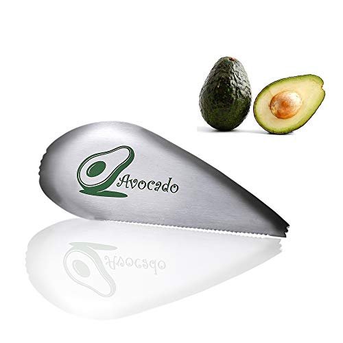 Avocado Slicer, Multifunction 3 in 1 Avocado Cutter, Premium Stainless Steel,Perfect for Avocado Toast and Guacamole