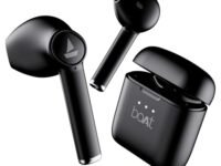 Boat Airdopes 131/8 with 60 Hrs Playback, ASAP Charge Truly Wireless Bluetooth in Ear Earbuds with Mic (Active Black)