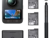 DJI Osmo 360 Adventure Combo,360 Camera With 1-Inch 360° Imaging, Native 8K 360° Video, 4K/120fps & 170° Boost Video, 120MP 360° Photo, 100-Min 8K Recording, Waterproof, Action Camera for Sports, Vlog