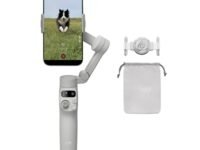 DJI Osmo Mobile 7 Gimbal Stabilizer for iPhone, Android, Built-in Tripod, Ultra-Light, 3-Axis Phone Gimbal,Activetrack 7.0,One-Tap Edit,Phone Charging Vlogging Stabilizer YouTube Video, Gray