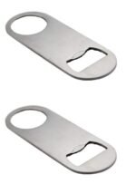 Dynore Stainless Steel Bottle/Bar/Beer/Soda Opener Small- Set of 2