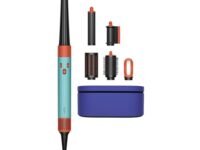 Dyson Airwrap I.D. 6-In-1 Multi-Styler (Ceramic Patina & Topaz)| Styles Without Heat Damage| 7 Styling Settings|3 Speed & 3 Heat Settings|Cold Shot| Enhanced Coanda Airflow| 2 Yr Warranty,1300 Watts
