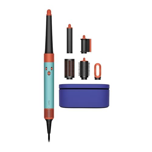 Dyson Airwrap I.D. 6-In-1 Multi-Styler (Ceramic Patina & Topaz)| Styles Without Heat Damage| 7 Styling Settings|3 Speed & 3 Heat Settings|Cold Shot| Enhanced Coanda Airflow| 2 Yr Warranty,1300 Watts