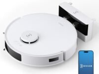 ECOVACS DEEBOT N20 PRO 2 in 1 Robotic Vacuum Cleaner & Mop, 8000 Pa Suction, Covers 3500+ Sq.Ft, Anti-Hair Tangle, Intelligent TrueMapping, Ozmo Vibrating Mop, Wet & Dry Cleaning, 300 Minutes Run-Time