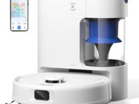 ECOVACS DEEBOT N30 Plus White 2 in 1 Robot Vacuum & Mop, 2025 New Launch, Multi-Cyclone Auto-Empty Station, 10000 Pa Suction, 5200mAh Battery, Covers 3500+sq ft, Zero Tangle 2.0, Advanced TrueMapping