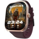 Fastrack Limitless FS2+ Smart Watch, 2.01" UltraVU Display, Functional Crown, SingleSync BT Calling, 110+ Sports Modes, 200+ Smartwatch Faces, Upto 7 Day Battery, AI Voice Assistant (Wine Red)