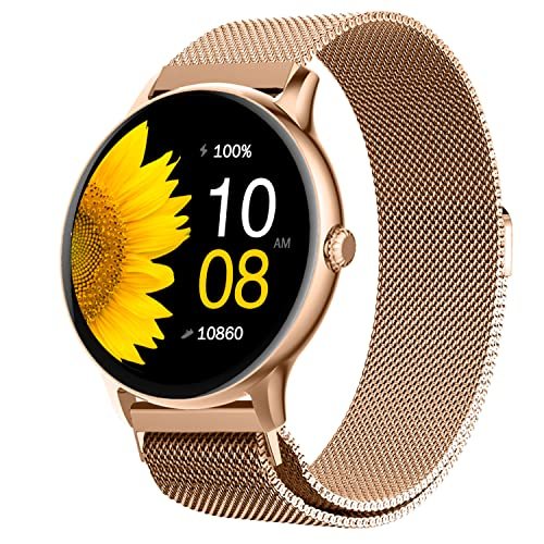 Fire-Boltt Phoenix Ultra Smart Watch 1.39” HD Display, Bluetooth Calling, AI Voice Assistant, 120 Sports Modes, IP67 Waterproof, SpO2 Monitor, Smart Watch for Man & Woman- Gold SS