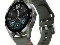 Fire-Boltt Talk Bluetooth Calling Smartwatch, 1.39" TFT Display with Dual Button, Hands On Voice Assistance, 120 Sports Modes, in Built Mic & Speaker (Talk, Green Wave)