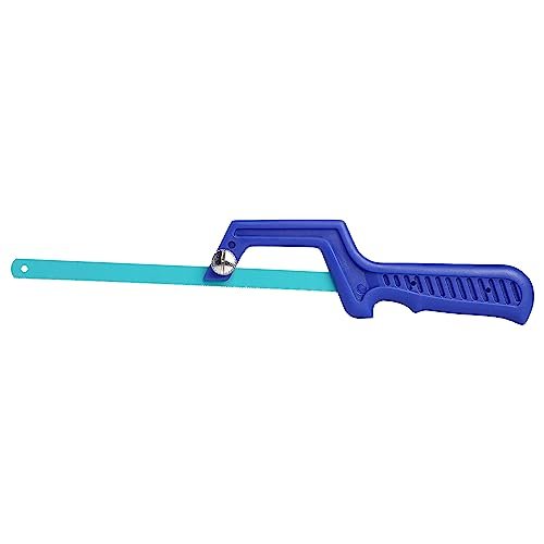 GARVIN Tools Mini Hacksaw With 10" Blade Ideal For Cutting Metals, Plastic & Pipes For Home, DIY & Tradesmen Use