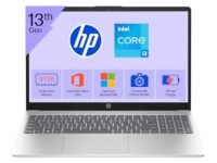 HP 15, 13th Gen Intel Core i3-1315U (12GB DDR4, 512GB SSD) FHD, Anti-Glare, Micro-Edge, 15.6''/39.6cm, Win11, M365 Basic(1yr)* Office24, Silver, 1.59kg, fd0573TU, FHD Camera w/Shutter Laptop