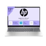 HP 15, 13th Gen Intel Core i3-1315U Laptop (8GB DDR4, 512GB SSD) Anti-Glare, Micro-Edge, 15.6"/39.6cm, FHD, Win 11, MSO 21, Silver, 1.59kg, Intel UHD Graphics, 1080p FHD Camera, 15-fd0006TU/fd0186tu