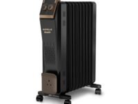 Havells 9 Fin Oil Filled Room Heater (OFR) | Advanced New U-Tech Fast Heating Fins with 10-Year Warranty | 2900W | ISI Approved | PTC Fan Heater | Inclined Control Panel | 2 Year Warranty – Black
