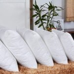JDX Cushions | Hotel Quality Premium Fibre Sofa Cushion Set of 5 | Cushion 16 inch x 16 inch | Sofa Pillow, Cushion, Cushions for Sofa, Cushion Pillow, Sofa Pillow, Cushions for Bed