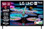 LG 126 cm (50 inches) UA82 Series 4K Ultra HD Smart webOS LED TV 50UA82006LA