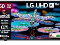 LG 126 cm (50 inches) UA82 Series 4K Ultra HD Smart webOS LED TV 50UA82006LA