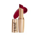 Lakme Powerplay Priming Matte Lipstick, Smooth Matte Finish, Lightweight Lipstick, Smudgeproof, Lasts 16hrs, Hydrates Lips, Burgundy Passion, 3.6g