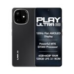 Lava Play Ultra 5G (Arctic Slate, 6+6*GB RAM, 128GB Storage)|MTK D7300 Processor-700K+ Antutu| 6.67" FHD+AMOLED Display | 64MP Camera | UFS 3.1 Storage | 5000mAh Battery-33W fast charging | IP64 Rated