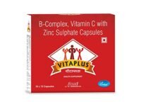 Leeford Vitaplus capsules Pack of 10 Strips (Total 150 Capsules) with B- Complex, Vitamin C with Zinc Sulphate|Enhances Energy and Immunity|Support Healthy Brain Function|Health Supplement (Unisex)