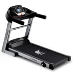 Lifelong FitPro LLTM09AD (4HP Peak) Motorized Treadmill for Home Use | 0.8–12 km/h Speed, 3-Level Incline, 12 Preset Programs | Foldable Soft-Drop, Whisper-Quiet DC Motor, Bluetooth & Speakers