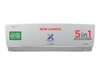 Lloyd 1.5 Ton 3 Star Inverter Split AC (5 in 1 Convertible, Copper, Anti-Viral + PM 2.5 Filter, White with Chrome Deco Strip, GLS18I3FWAGC)