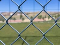 MICON Wires Fencing Chain Link net for Fencing mesh D Fence Wire Height 6 FEET Bundle Length: 50 FEET Diameter: 3.25 MM Size 4x4 inches Ideal for Fencing(10 Gauge Wire),Silver Grey