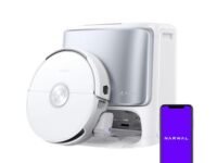 NARWAL Flow Robot Vacuum and Mop – 22,000Pa Suction, Edge-to-Edge Cleaning, AI Obstacle Avoidance, Self-Cleaning Mop with Hot Water, Auto Dust Emptying, Voice Control, Pet & Carpet Friendly