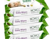NOVEL Baby Wet Wipes (Pack of 4-72 Sheet)