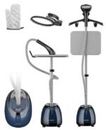 OWNAIR Steam iron with Stand, Vertical Standing Garment Steamer, 2.1L Water Tank, 35 g/min, 10 Heat modes, 2000 watt, Adjustable Iron Board, Horizontal and Vertical, 1 year warranty by OWNAIR