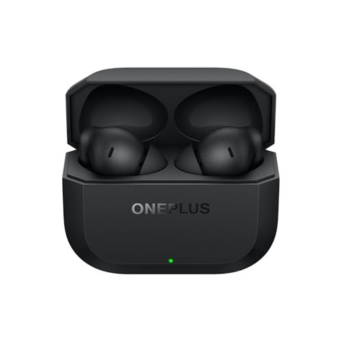 OnePlus Nord Buds 3r TWS Earbuds up to 54 Hours Playback, 2-mic Clear Calls, 3D Spatial Audio, AI Translation, 12.4mm Drivers, Dual-Device Connectivity, 47ms Low Latency - Ash Black
