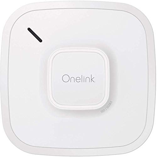 Onelink Smoke Detector and Carbon Monoxide Detector | Hardwired with 10-Year Battery Backup, Compatible with Alexa | First Alert