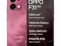 Oppo F31 5G (Bloom Red, 8GB RAM, 256GB Storage)